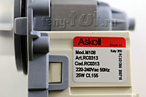 Сливной насос (помпа) для стиральной машины 25W Askoll M108